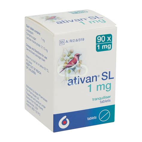 ativan sl